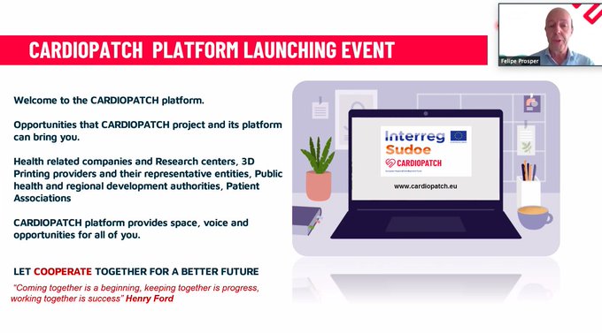 CARDIOPATCH platform launching event